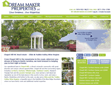 Tablet Screenshot of dreammakerpropertiesllc.com